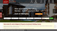 Desktop Screenshot of bulgarian-realestates.com