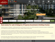 Tablet Screenshot of bulgarian-realestates.com